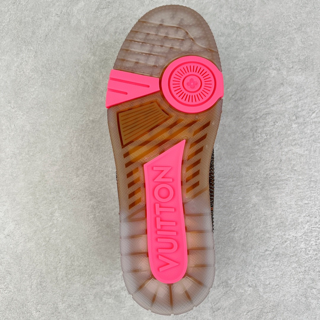 Louis Vuitton 路易威登 Trainer 水钻 粉棕 低筒 休闲鞋 板鞋 运动鞋 男鞋 女鞋 1A8Z6Y