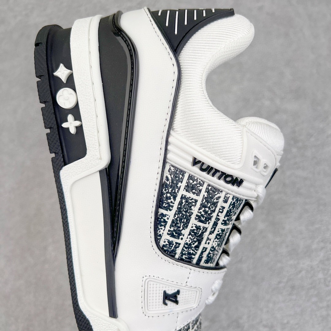 LADY PINK LOUIS VUITTON Trainer 艺术家联名 白黑色 低筒 休闲鞋 板鞋 运动鞋 男鞋 女鞋