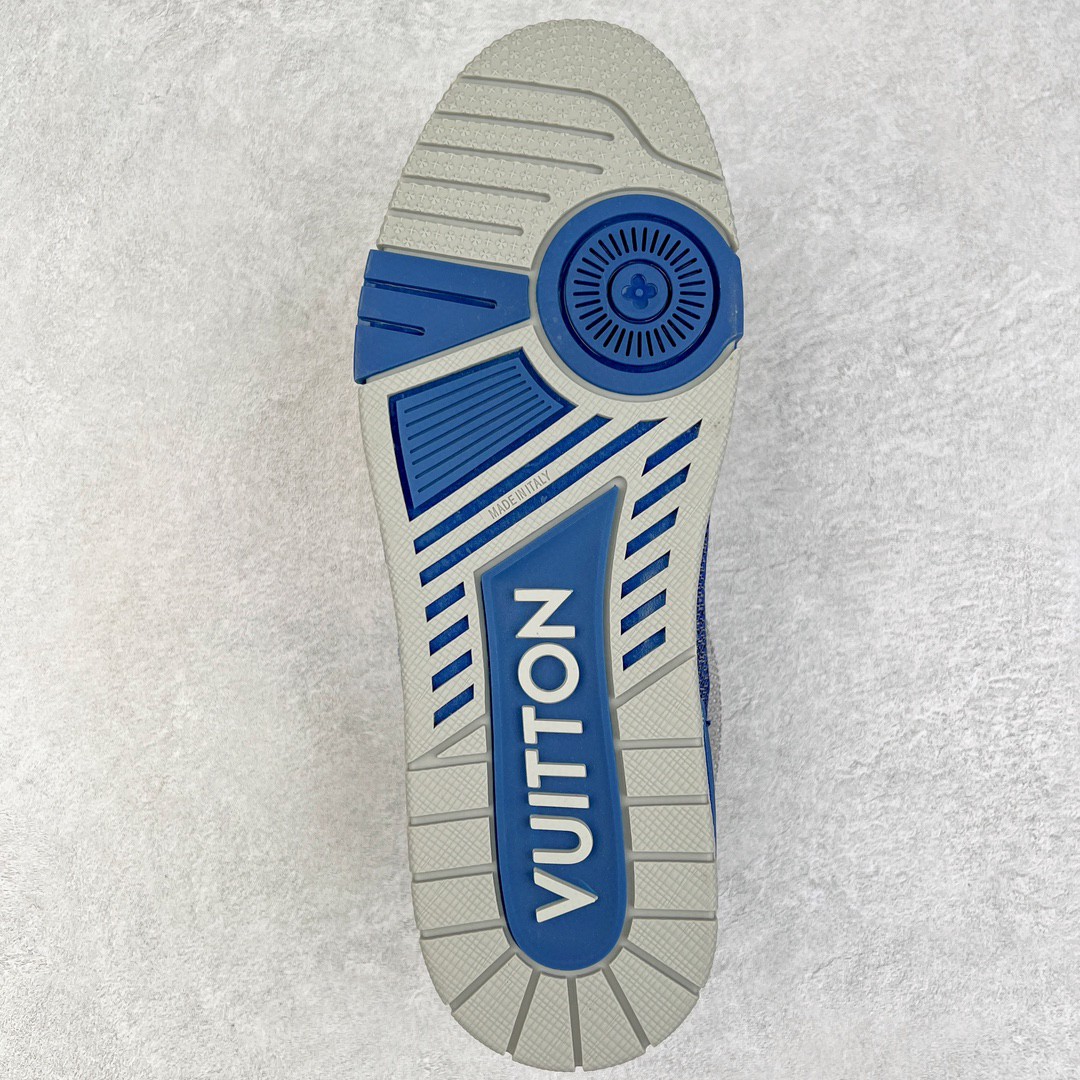 Louis Vuitton 路易威登 Trainer Line 水钻 蓝灰 低筒 休闲鞋 板鞋 运动鞋 男鞋 女鞋 1AA6QZ