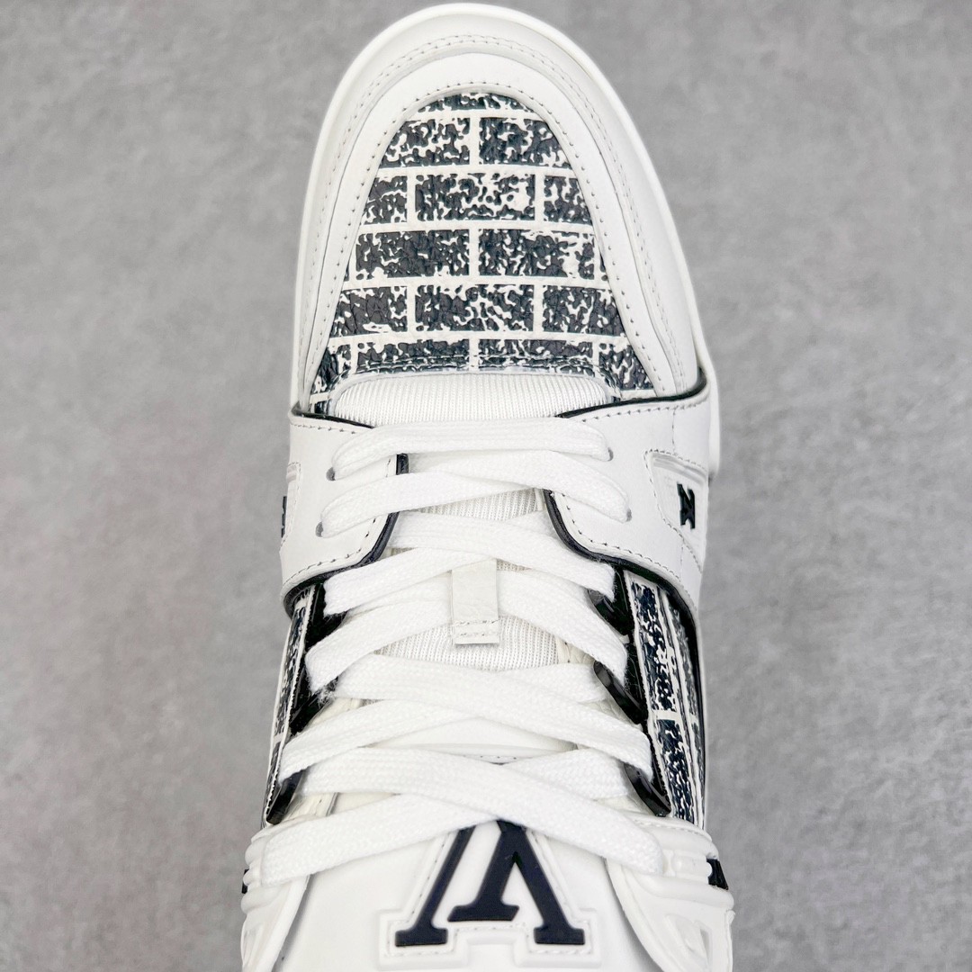 LADY PINK LOUIS VUITTON Trainer 艺术家联名 白黑色 低筒 休闲鞋 板鞋 运动鞋 男鞋 女鞋