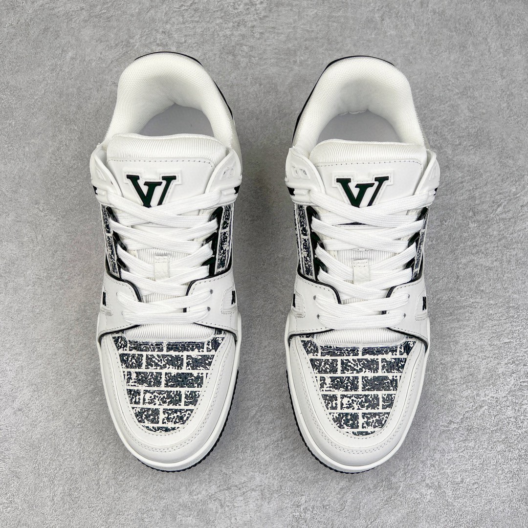 LADY PINK LOUIS VUITTON Trainer 艺术家联名 白黑色 低筒 休闲鞋 板鞋 运动鞋 男鞋 女鞋