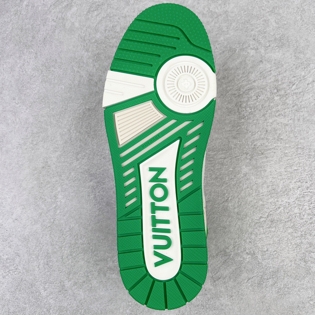 Louis Vuitton 路易威登 Trainer #54 白绿 低筒 休闲鞋 板鞋 运动鞋 男鞋 女鞋 1ABNIS
