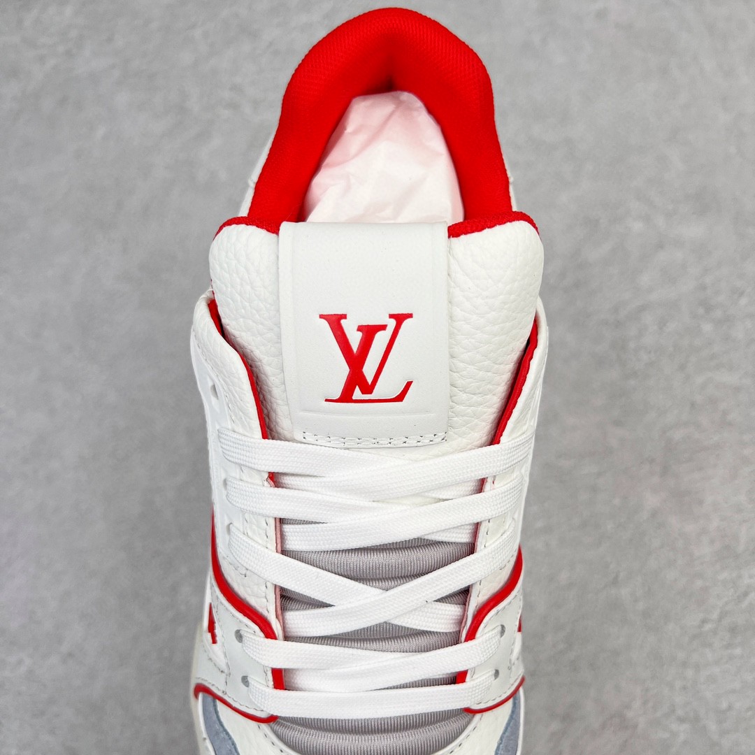 Louis Vuitton 路易威登 Trainer #54 白红 低筒 休闲鞋 板鞋 运动鞋 男鞋 女鞋 1ABFBI