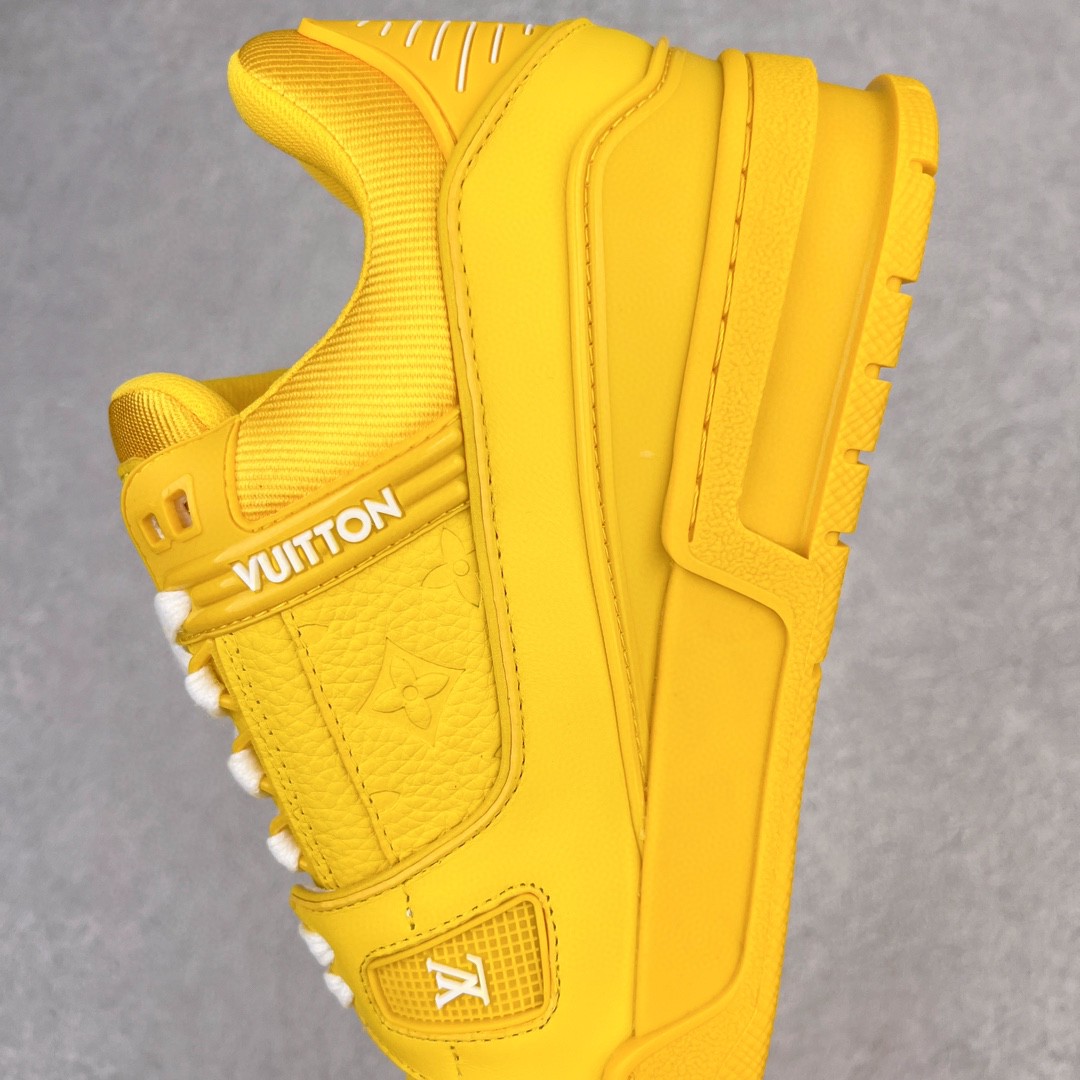 Louis Vuitton 路易威登 Trainer 黄色 低筒 休闲鞋 板鞋 运动鞋 男鞋 女鞋 1AARG0