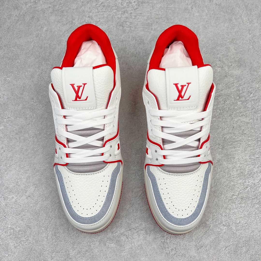 Louis Vuitton 路易威登 Trainer #54 白红 低筒 休闲鞋 板鞋 运动鞋 男鞋 女鞋 1ABFBI