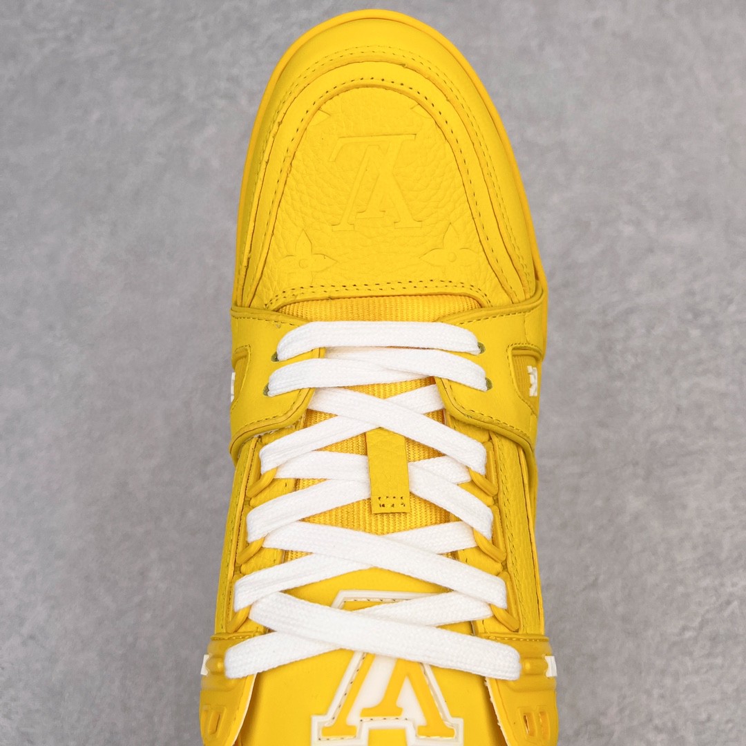 Louis Vuitton 路易威登 Trainer 黄色 低筒 休闲鞋 板鞋 运动鞋 男鞋 女鞋 1AARG0