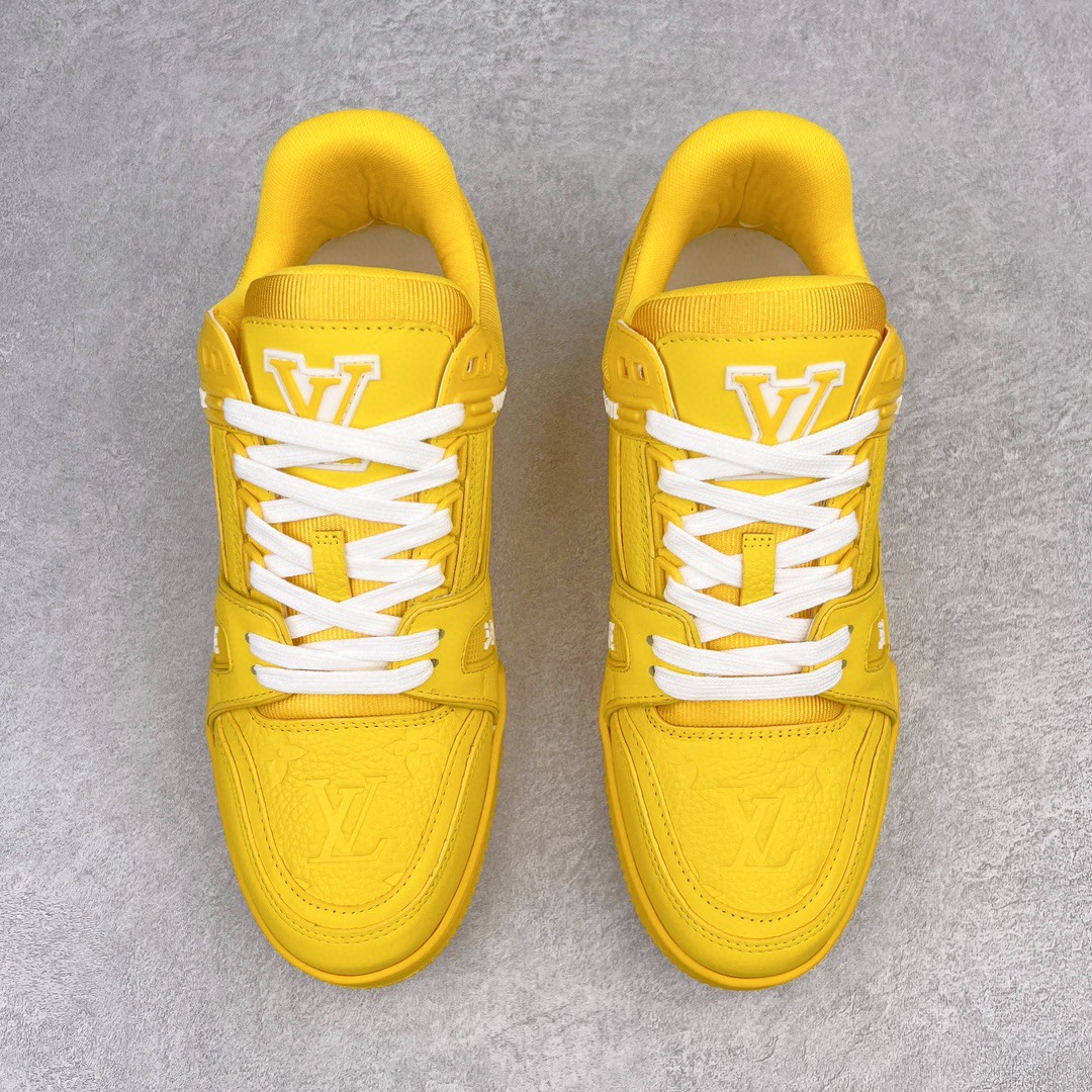 Louis Vuitton 路易威登 Trainer 黄色 低筒 休闲鞋 板鞋 运动鞋 男鞋 女鞋 1AARG0