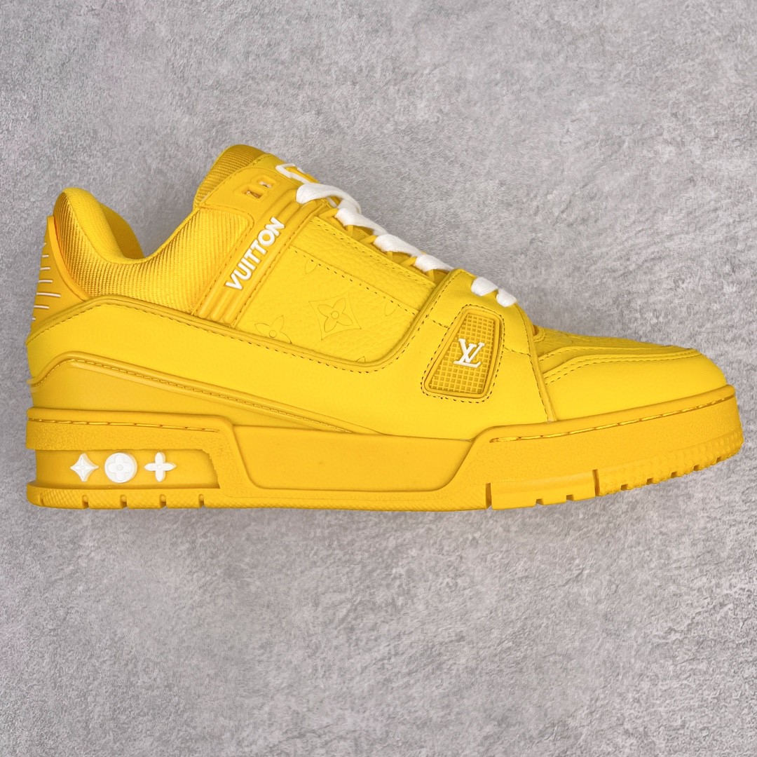 Louis Vuitton 路易威登 Trainer 黄色 低筒 休闲鞋 板鞋 运动鞋 男鞋 女鞋 1AARG0
