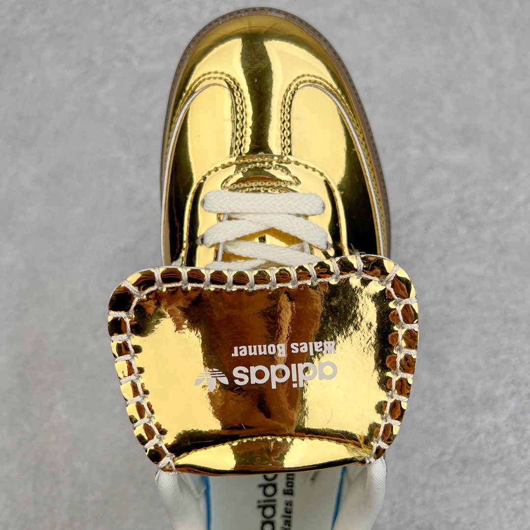 Wales Bonner adidas originals Samba 金色 低筒 复古板鞋 休闲鞋 男鞋 女鞋