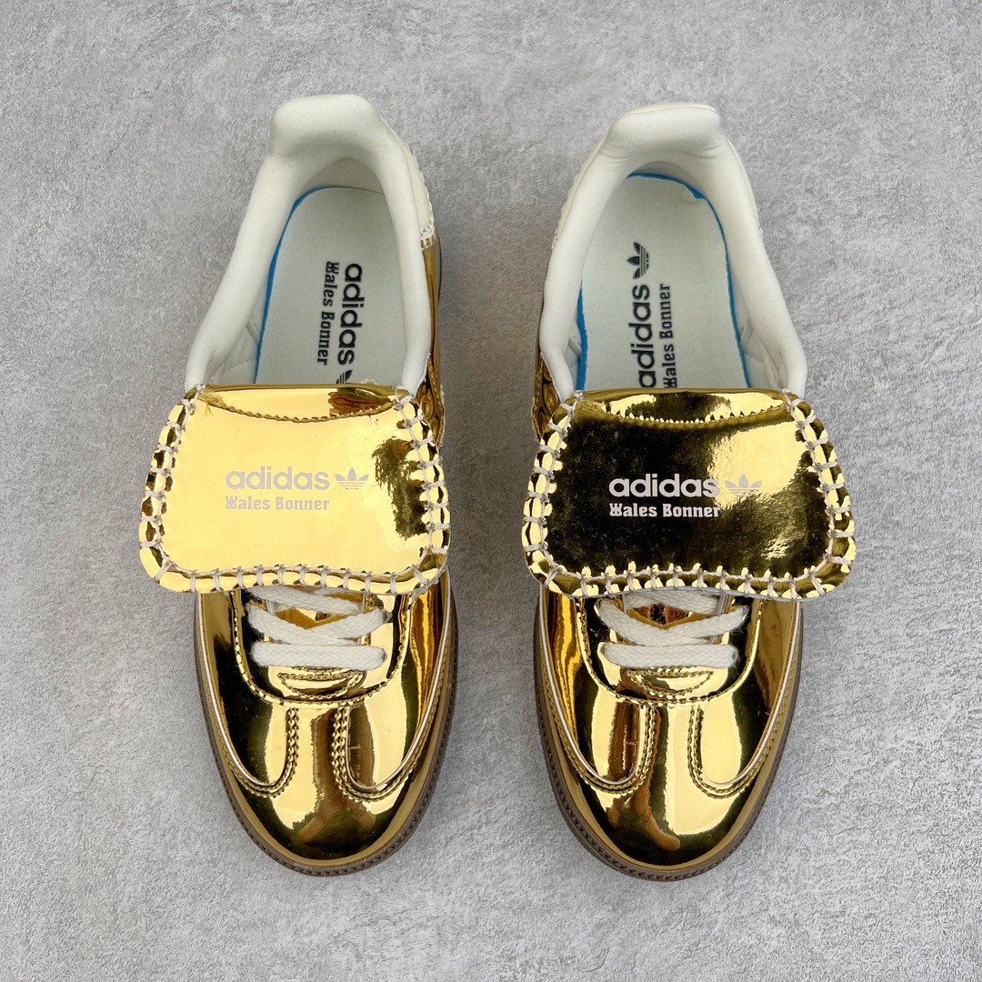 Wales Bonner adidas originals Samba 金色 低筒 复古板鞋 休闲鞋 男鞋 女鞋