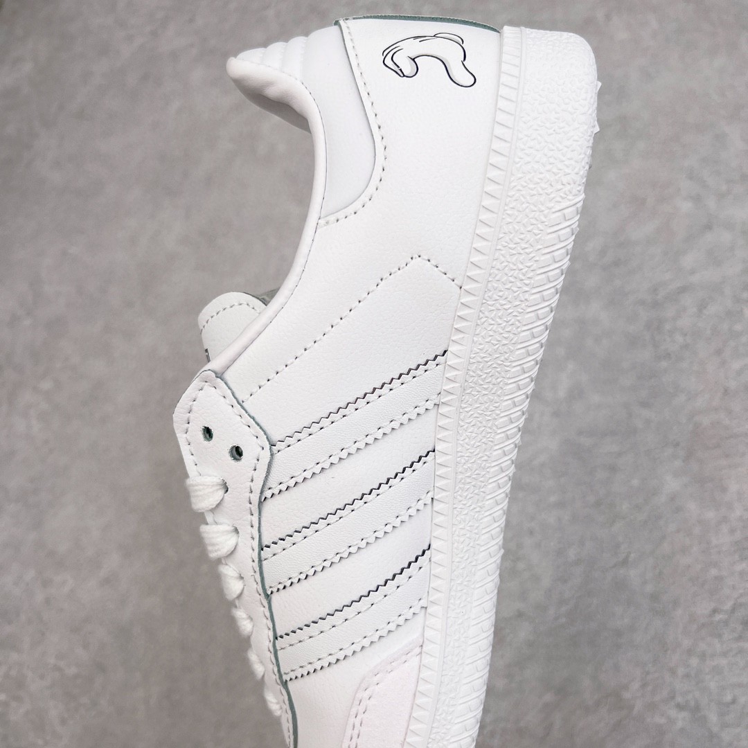 Disney Mickey adidas originals Samba Vegan 白色 低筒 复古板鞋 休闲鞋 男鞋 女鞋 GY1889