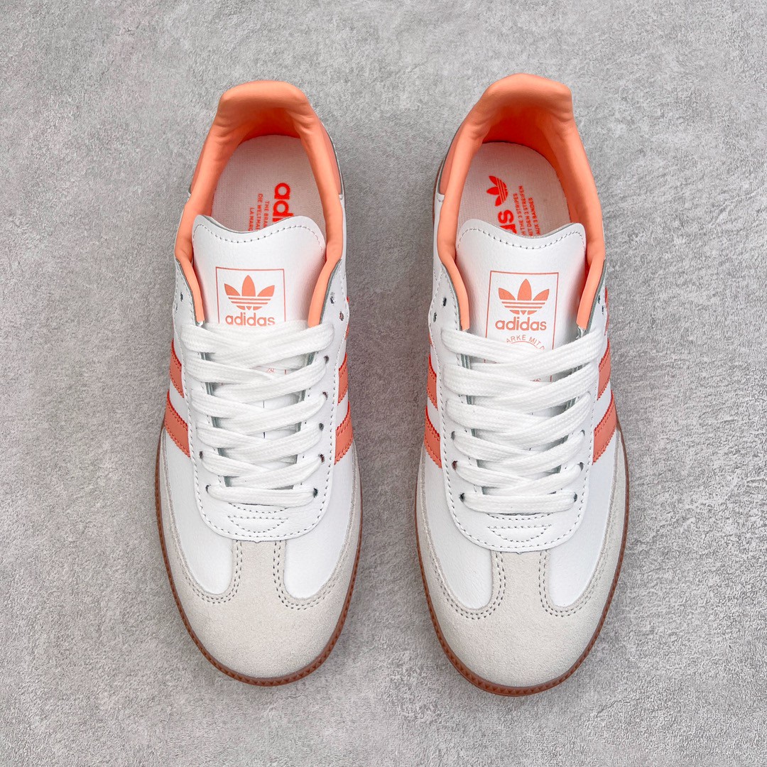 adidas originals Samba OG 白粉 低筒 复古板鞋 休闲鞋 男鞋 女鞋 IG5932