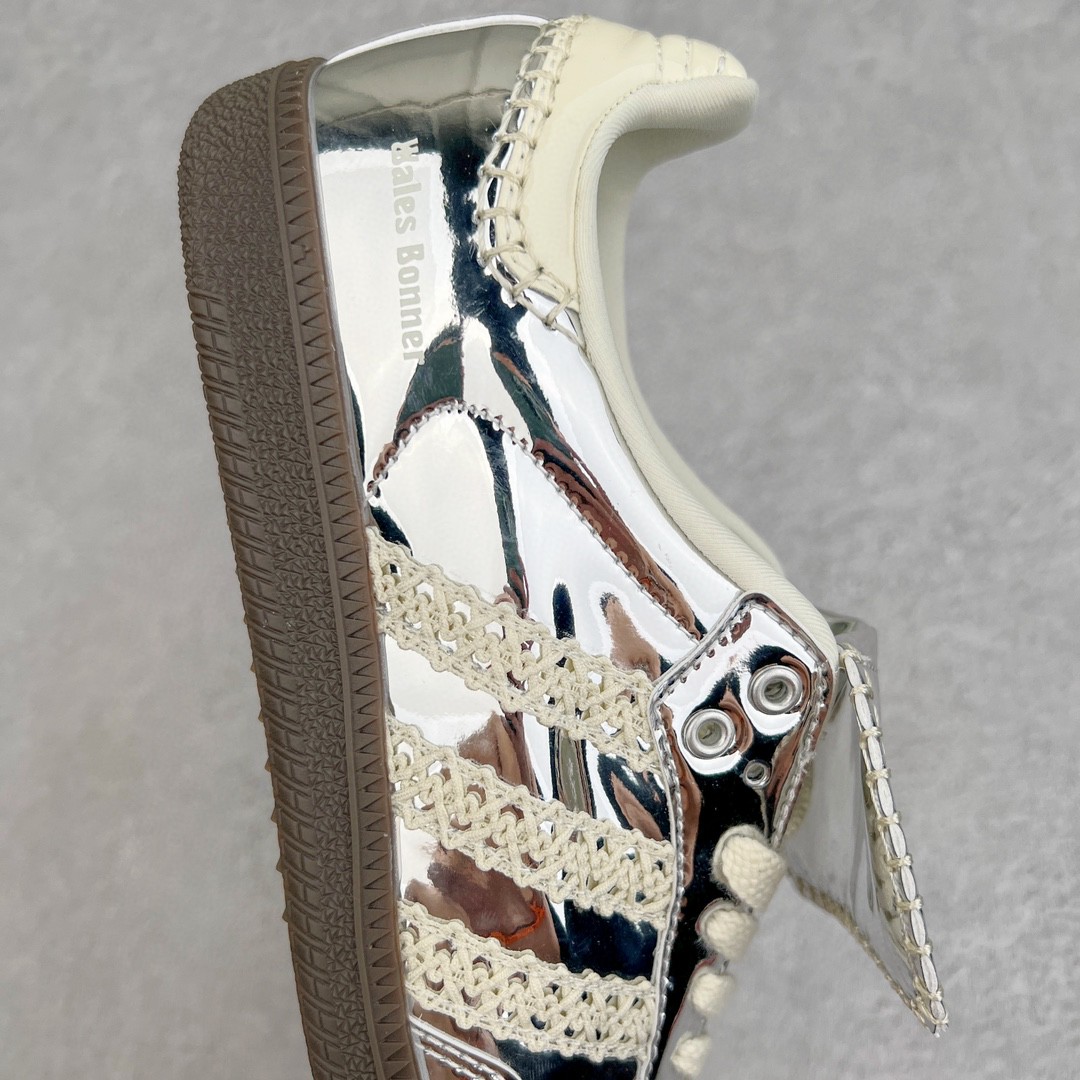 Wales Bonner adidas originals Samba 银色 低筒 复古板鞋 休闲鞋 男鞋 女鞋 IG8181