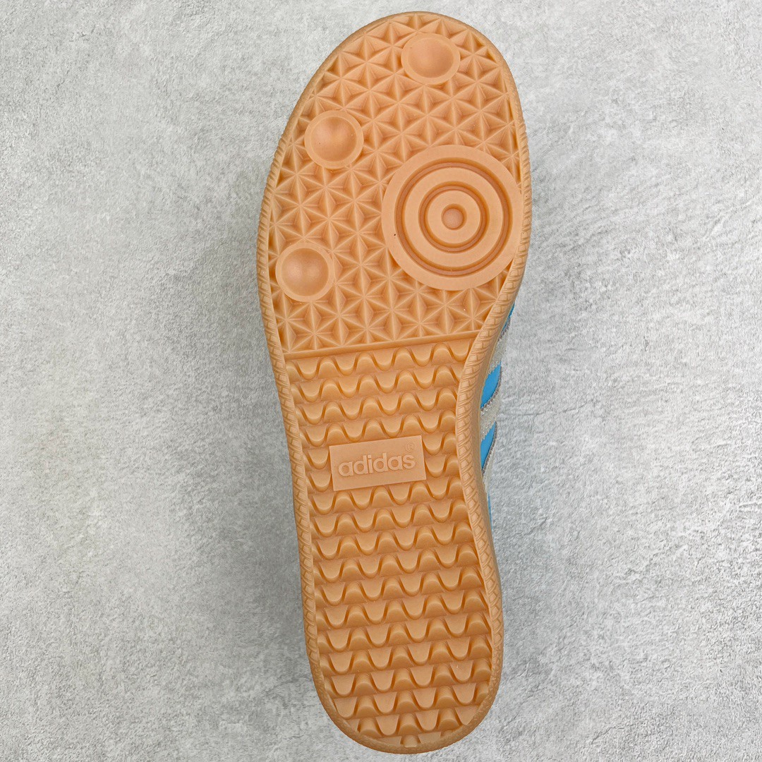 Sporty Rich Adidas Originals Samba 蓝白 低筒 复古板鞋 休闲鞋 男鞋 女鞋 IE6975