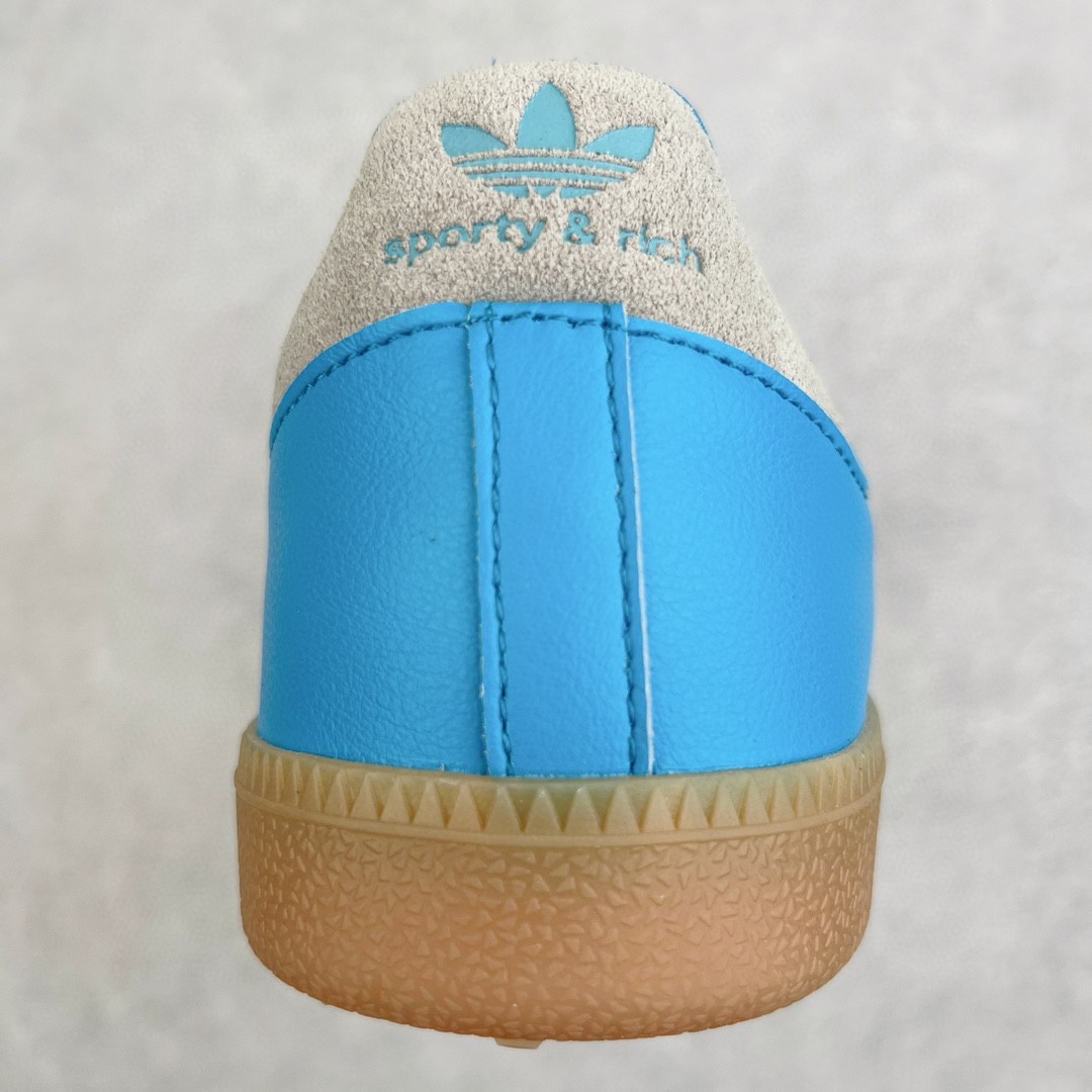 Sporty Rich Adidas Originals Samba 蓝白 低筒 复古板鞋 休闲鞋 男鞋 女鞋 IE6975