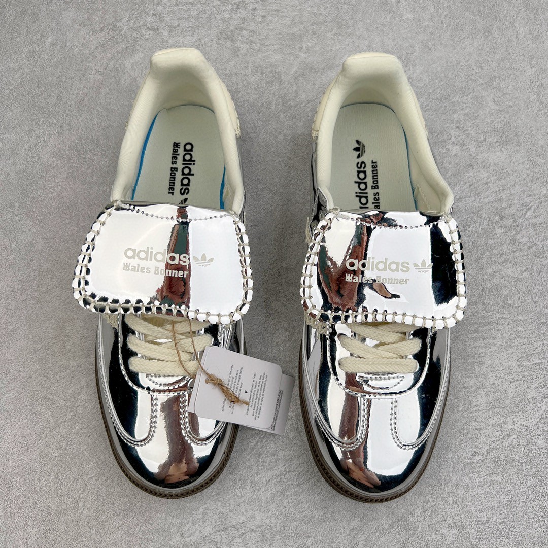Wales Bonner adidas originals Samba 银色 低筒 复古板鞋 休闲鞋 男鞋 女鞋 IG8181