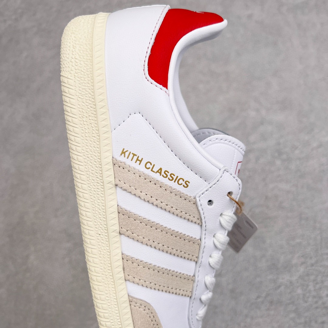 Kith Adidas Originals Samba 白红 低筒 复古板鞋 休闲鞋 男鞋 女鞋 GY2544