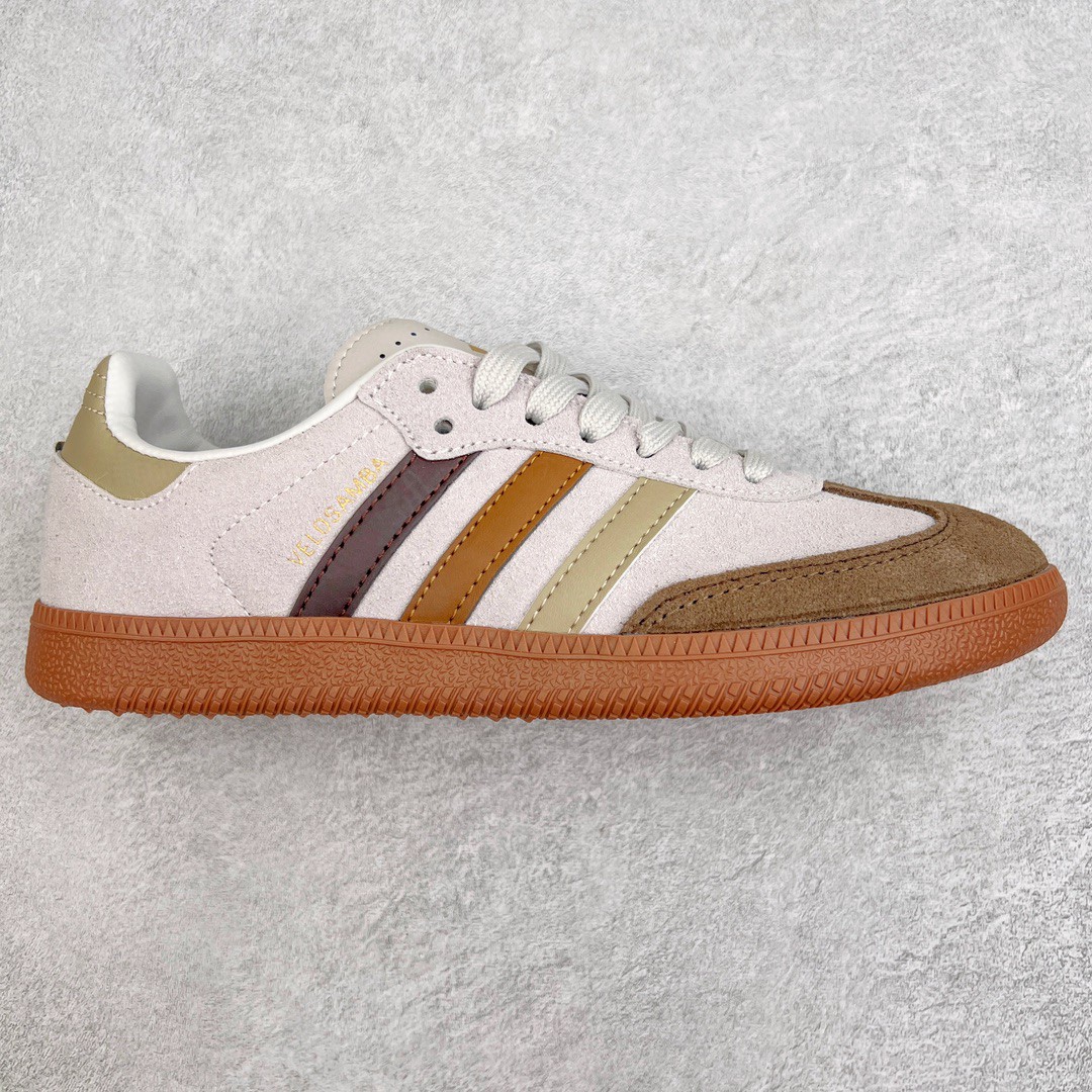END adidas Velosamba Social Cycling 白棕 低筒 复古板鞋 休闲鞋 男鞋 女鞋 IF2864