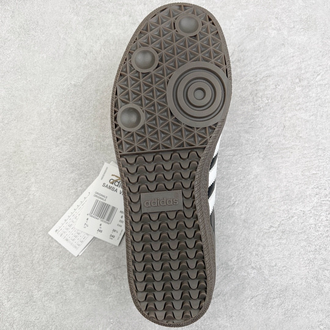 Adidas Originals Samba vegan 黑灰 低筒 复古板鞋 休闲鞋 男鞋 女鞋 FX9042