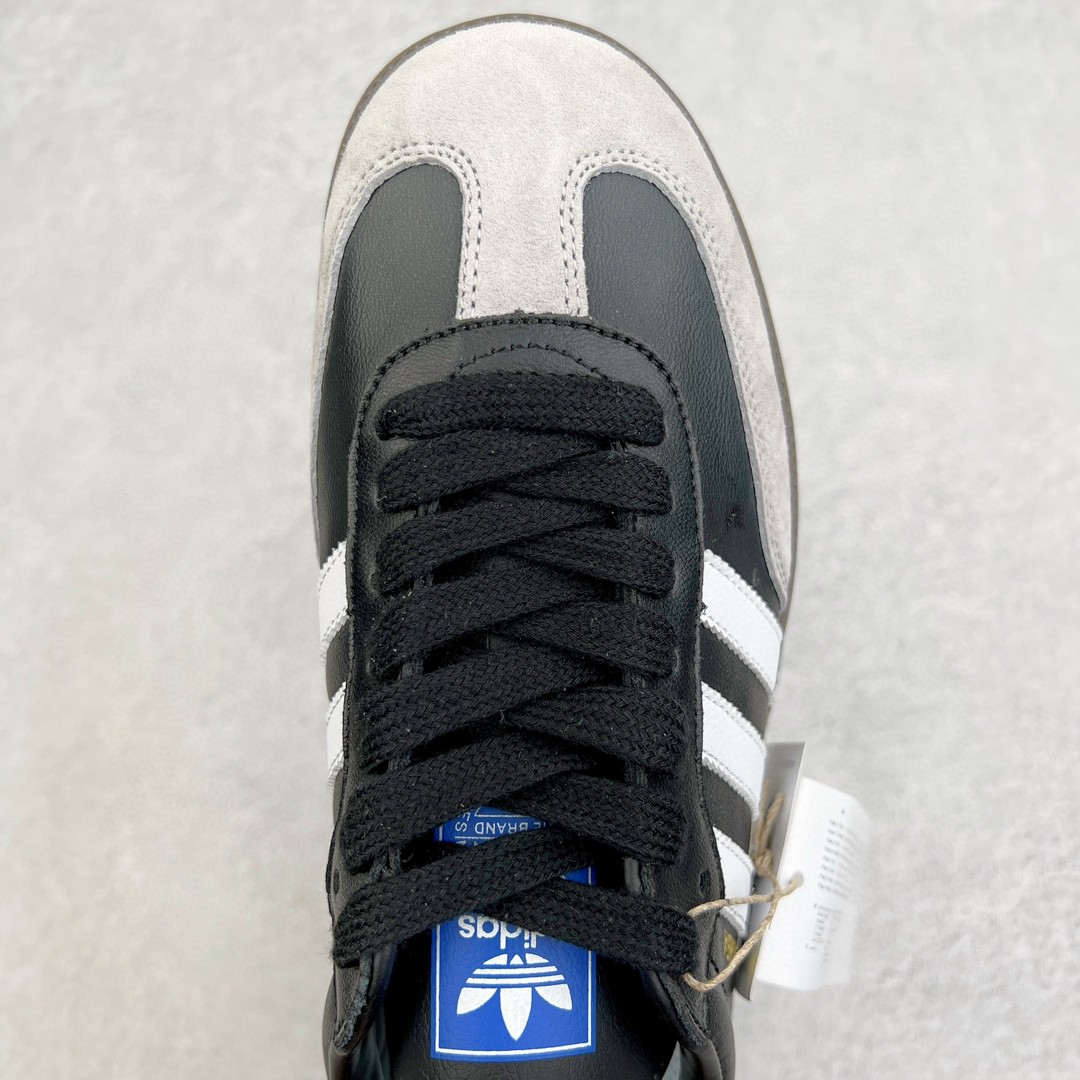 Adidas Originals Samba vegan 黑灰 低筒 复古板鞋 休闲鞋 男鞋 女鞋 FX9042