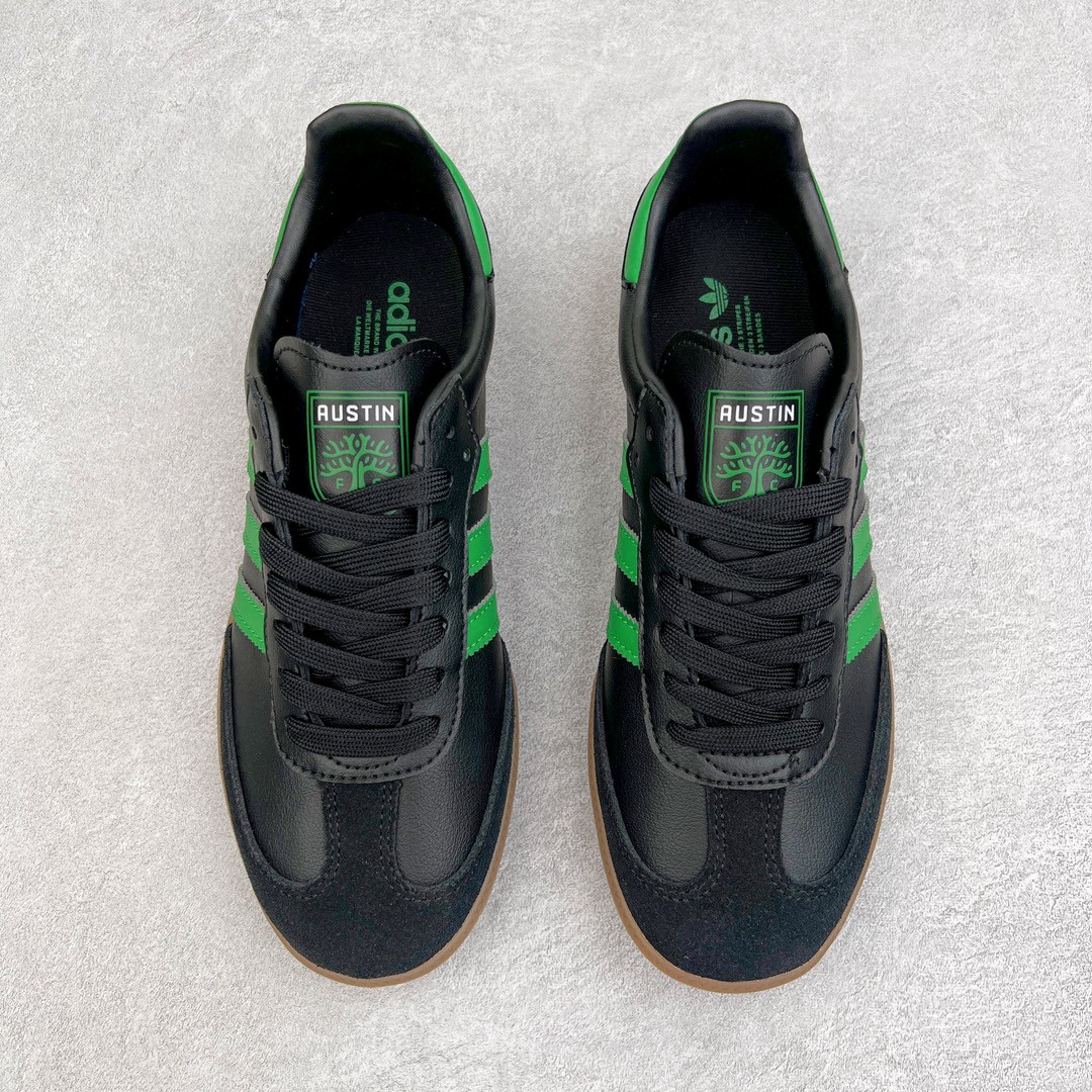 Adidas Originals Samba team 黑绿 低筒 复古板鞋 休闲鞋 男鞋 女鞋 HQ7035