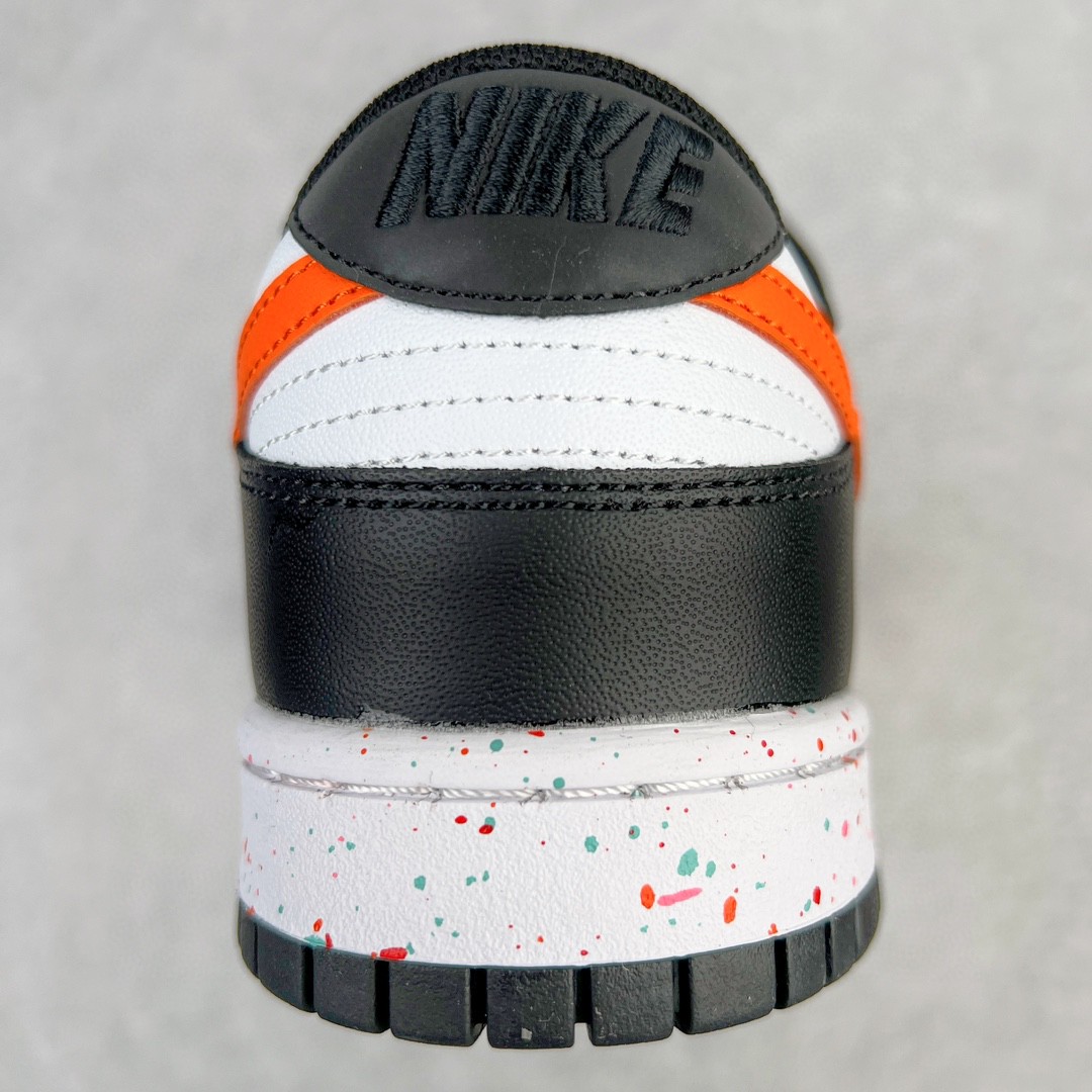 Nike Dunk Low Multi Color Swoosh 黑白 低筒 休闲鞋 板鞋 男鞋 女鞋 FD4623-131