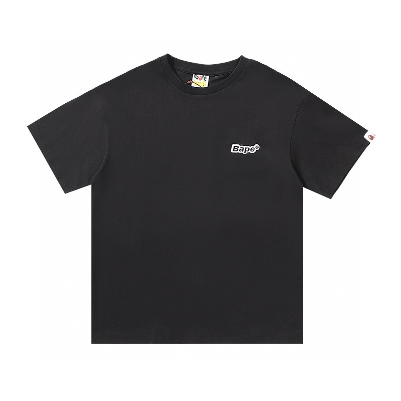 A BATHING APEA Bicolor Bape Graffiti Tee 后背涂鸦印花 黑色 白色 圆领 T恤 短袖 夏款 男女同款 1H30-110-071