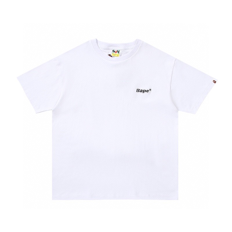 A BATHING APEA Bicolor Bape Graffiti Tee 后背涂鸦印花 黑色 白色 圆领 T恤 短袖 夏款 男女同款 1H30-110-071