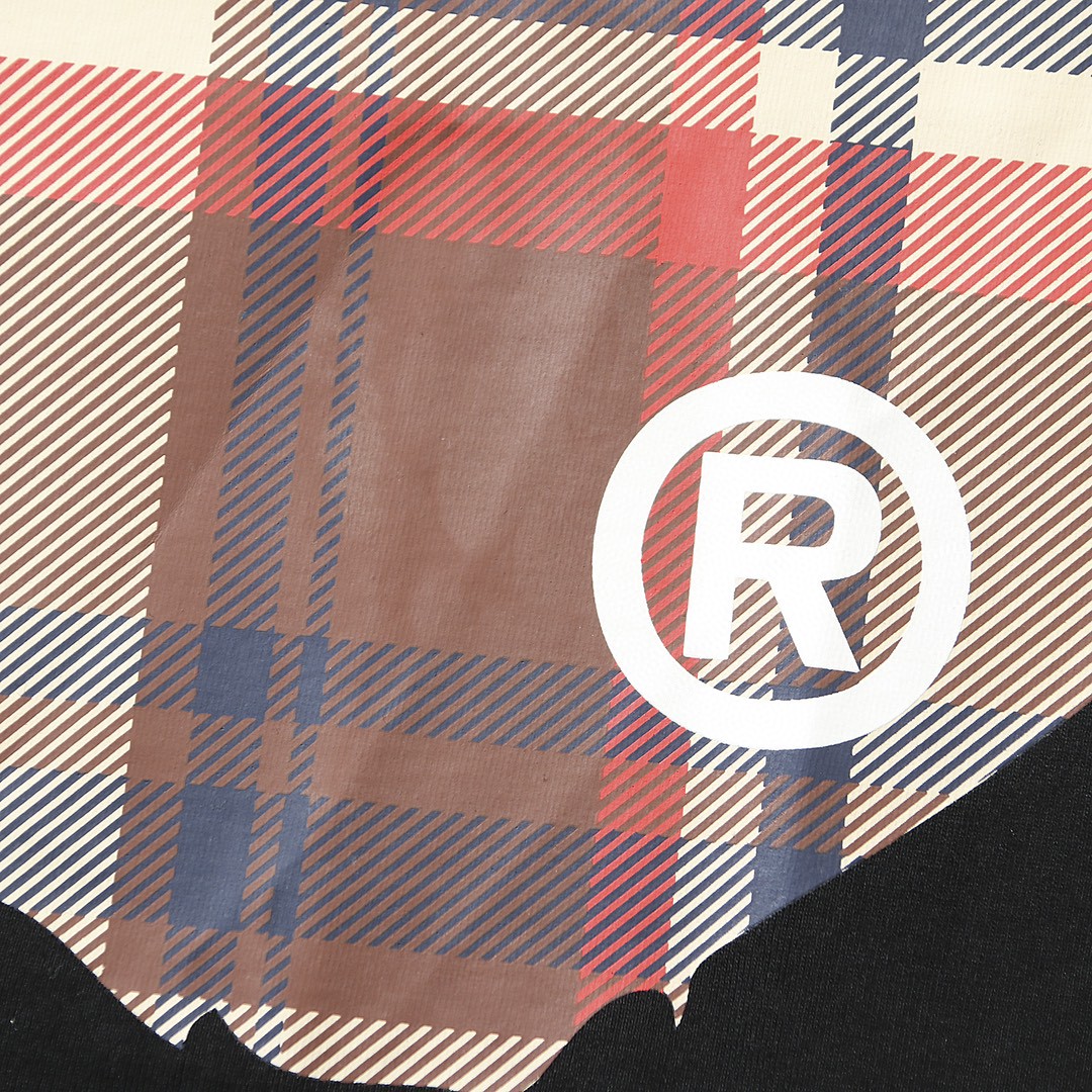 A BATHING APEA BAPE 格子猿人头图案印花 黑色 圆领 T恤 短袖 夏款 男女同款 0ZXTEM110049G