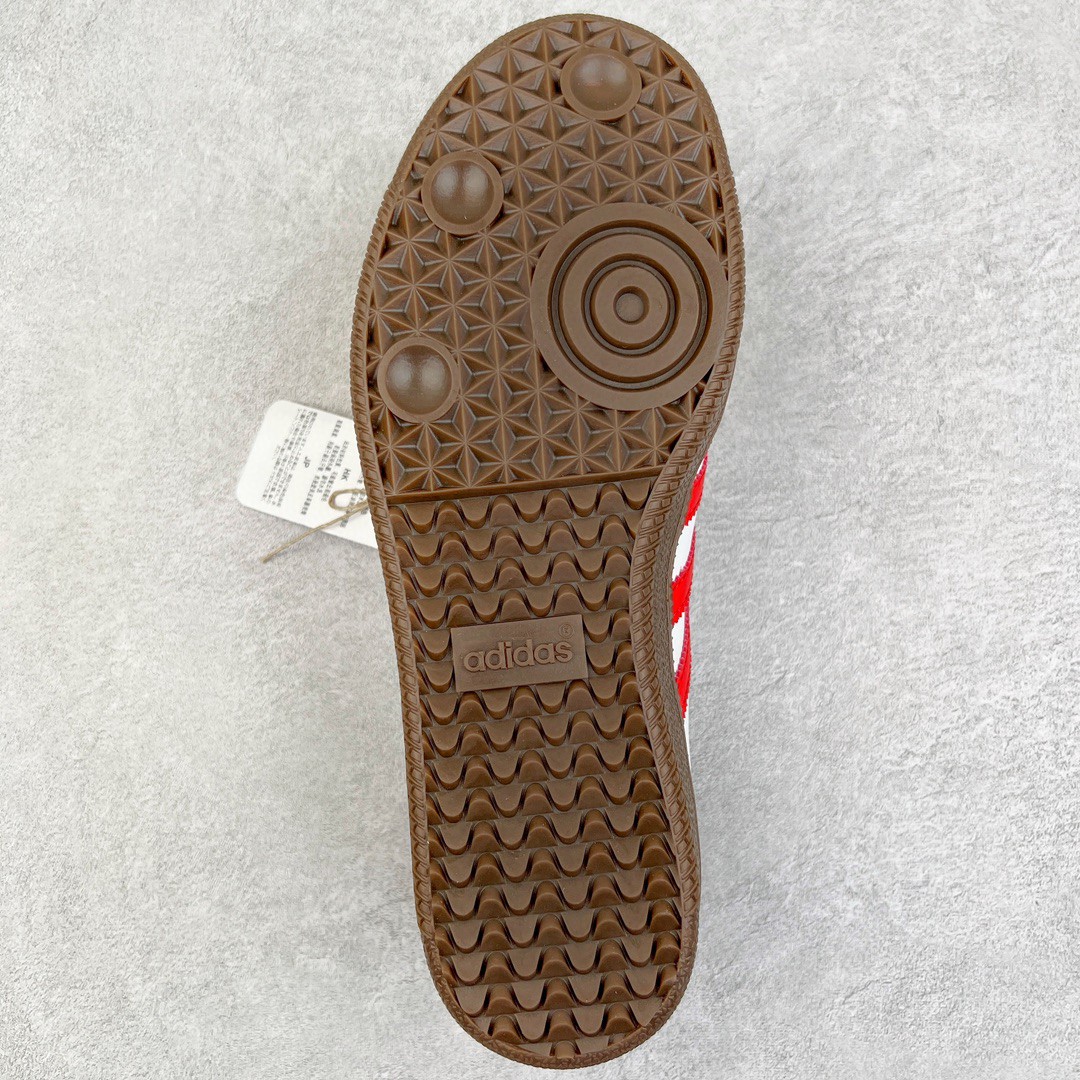 adidas originals Samba OG 白红 低筒 复古板鞋 休闲鞋 男鞋 女鞋 IG1025