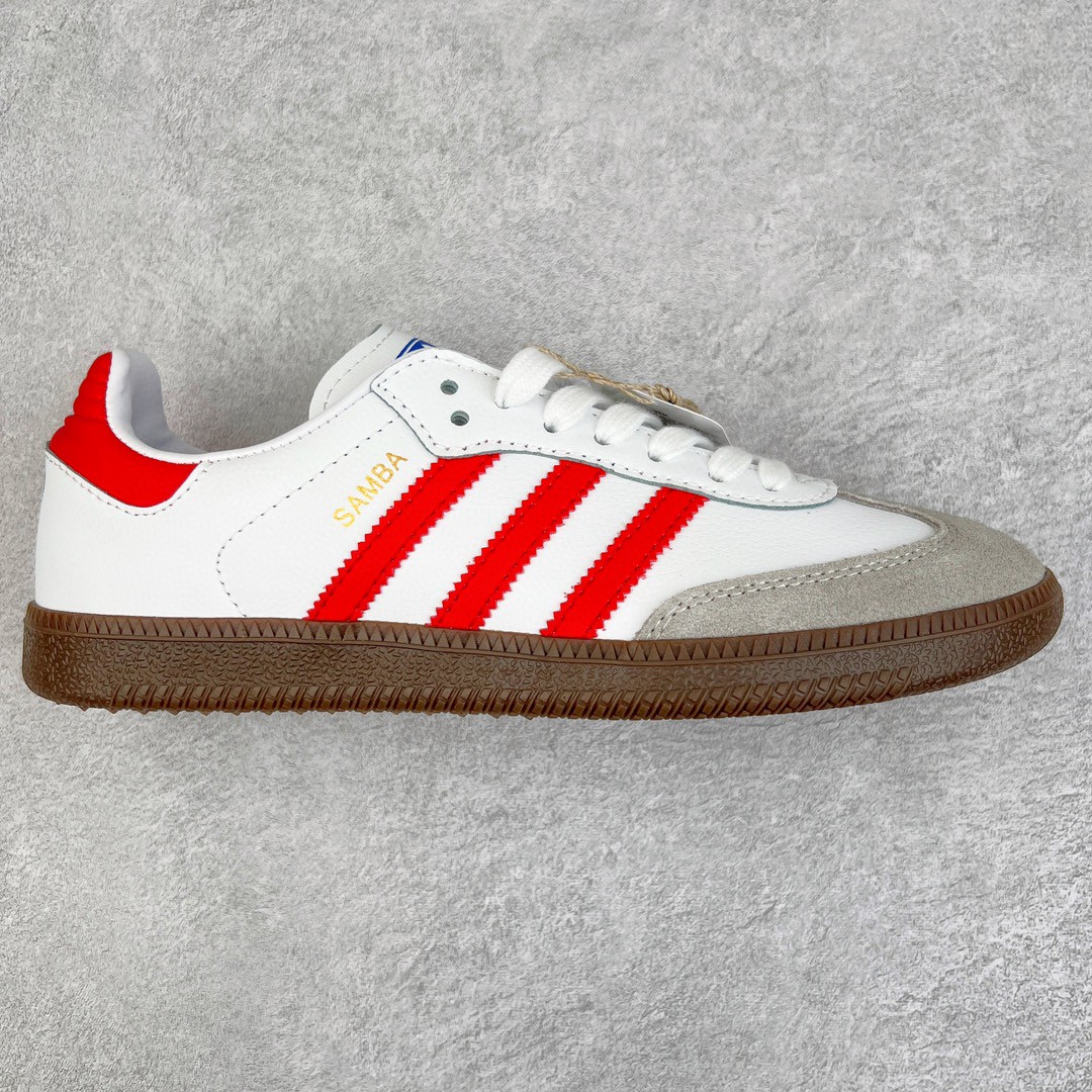 adidas originals Samba OG 白红 低筒 复古板鞋 休闲鞋 男鞋 女鞋 IG1025