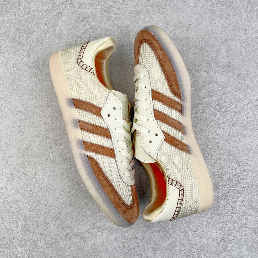 Wales Bonner adidas originals Samba 白棕 低筒 复古板鞋 休闲鞋 男鞋 女鞋 FX7720