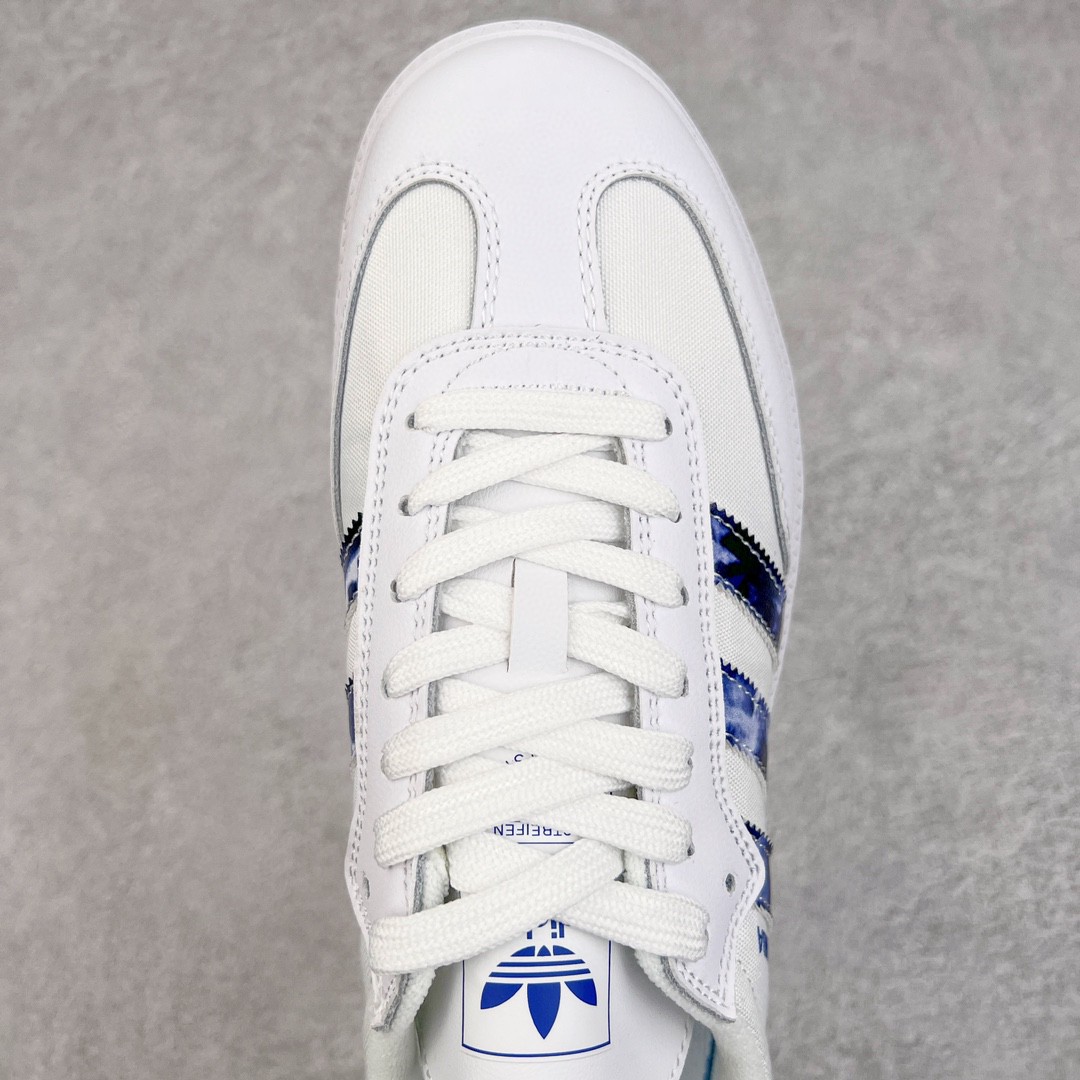 adidas originals Samba 白紫 低筒 复古板鞋 休闲鞋 男鞋 女鞋 GZ7039