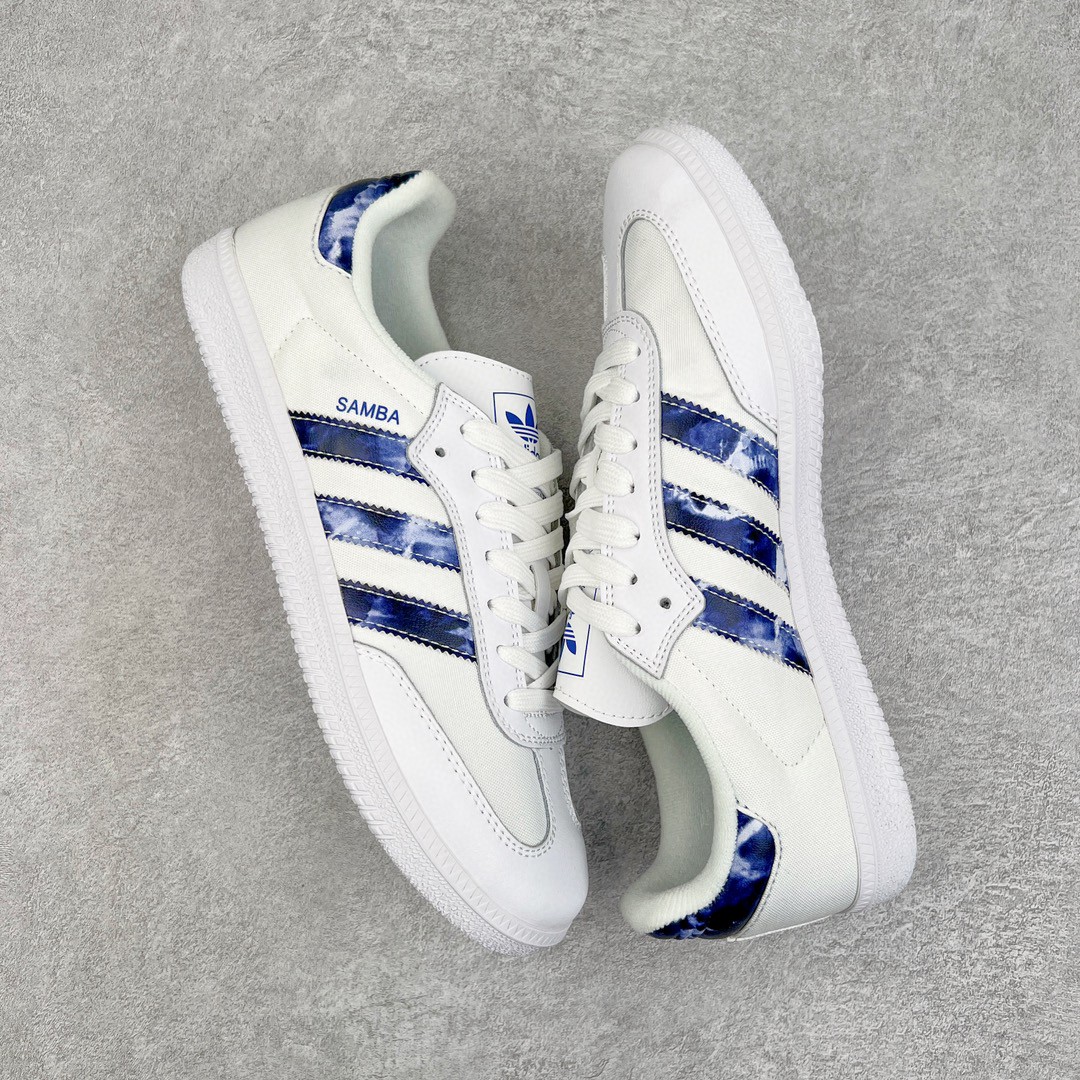 adidas originals Samba 白紫 低筒 复古板鞋 休闲鞋 男鞋 女鞋 GZ7039