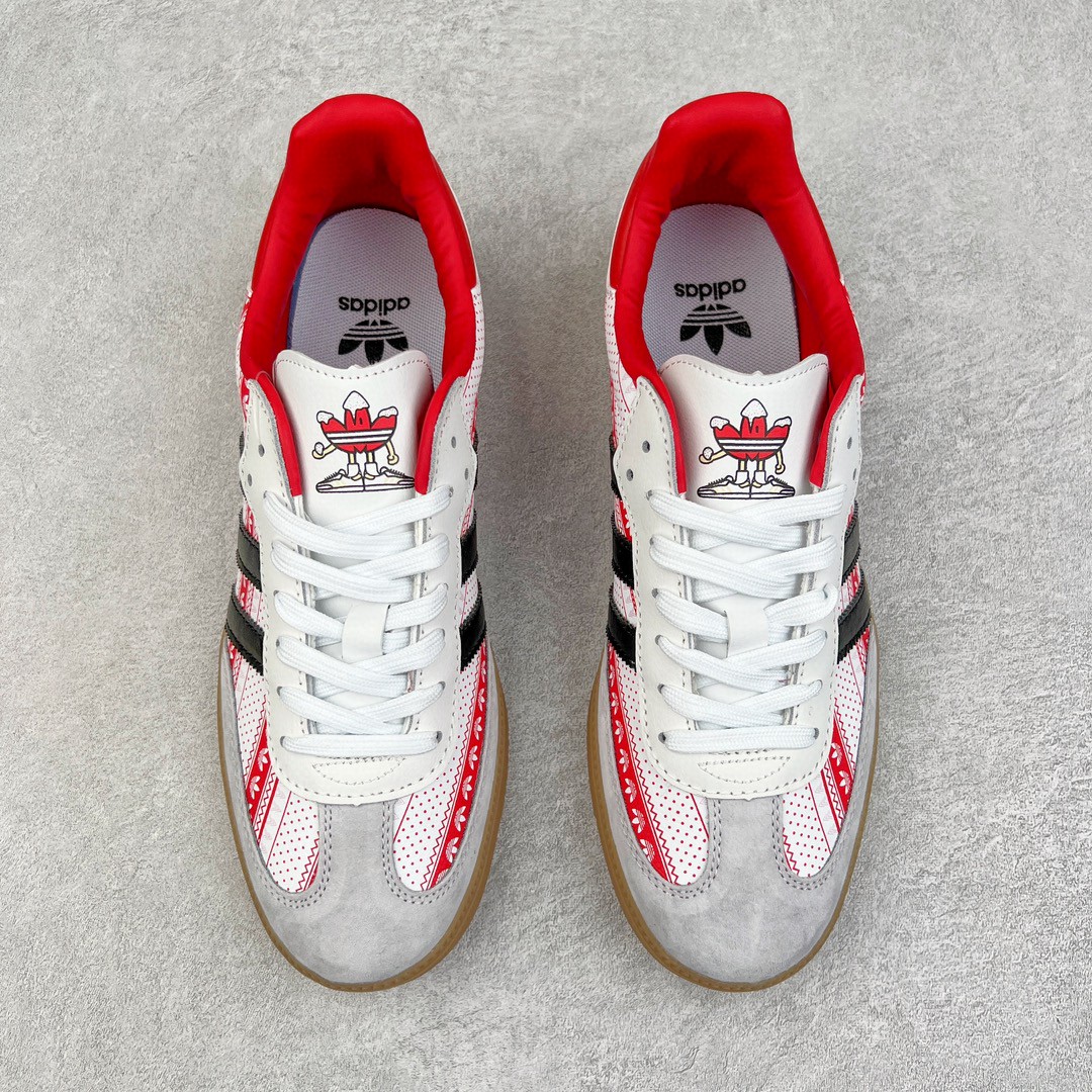 adidas originals Samba 白红 低筒 复古板鞋 休闲鞋 男鞋 女鞋 GZ4711