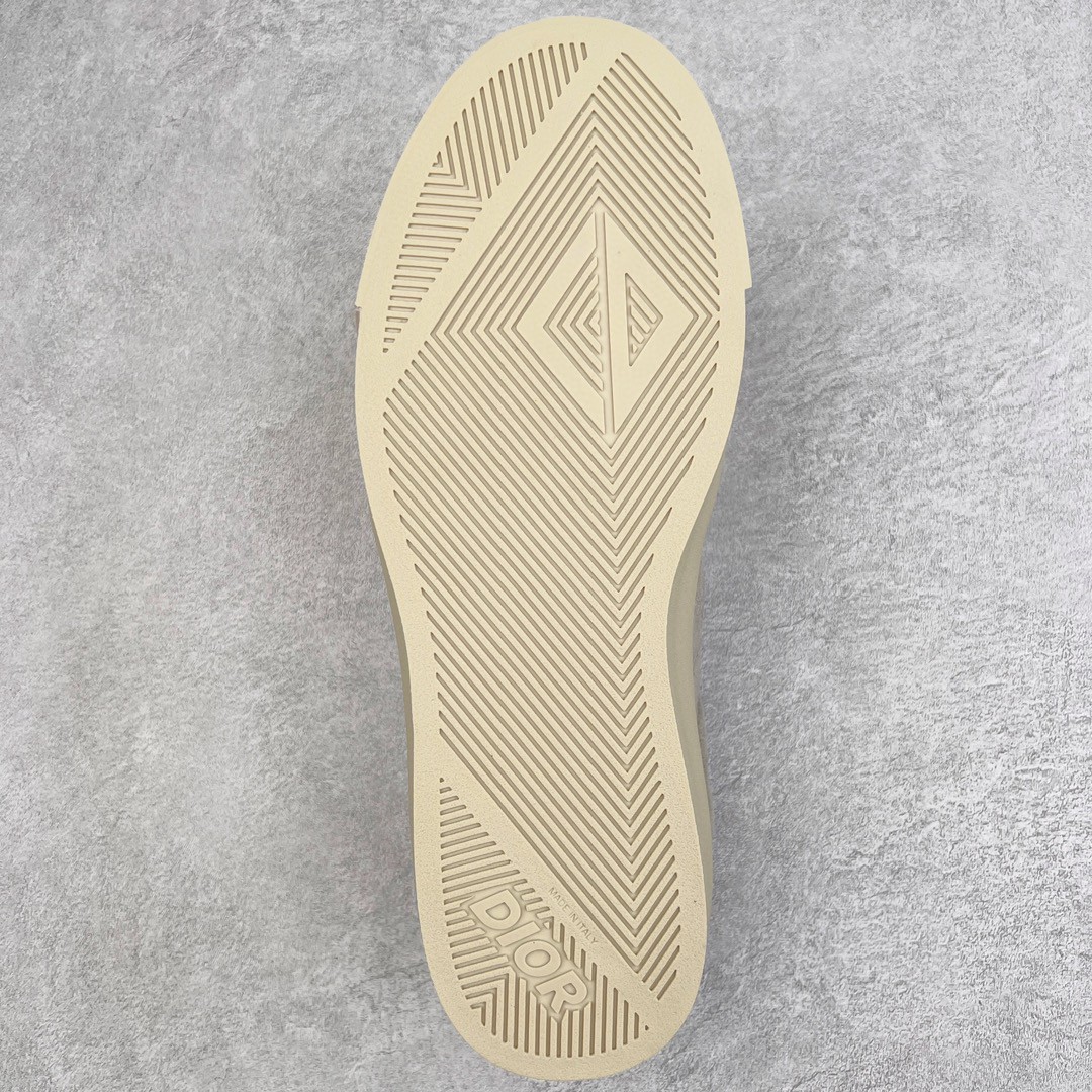 Dior 迪奥 B101皮革 低筒 休闲鞋 运动鞋 板鞋 德训鞋 男鞋 米灰色 3SN285ZRG_H161