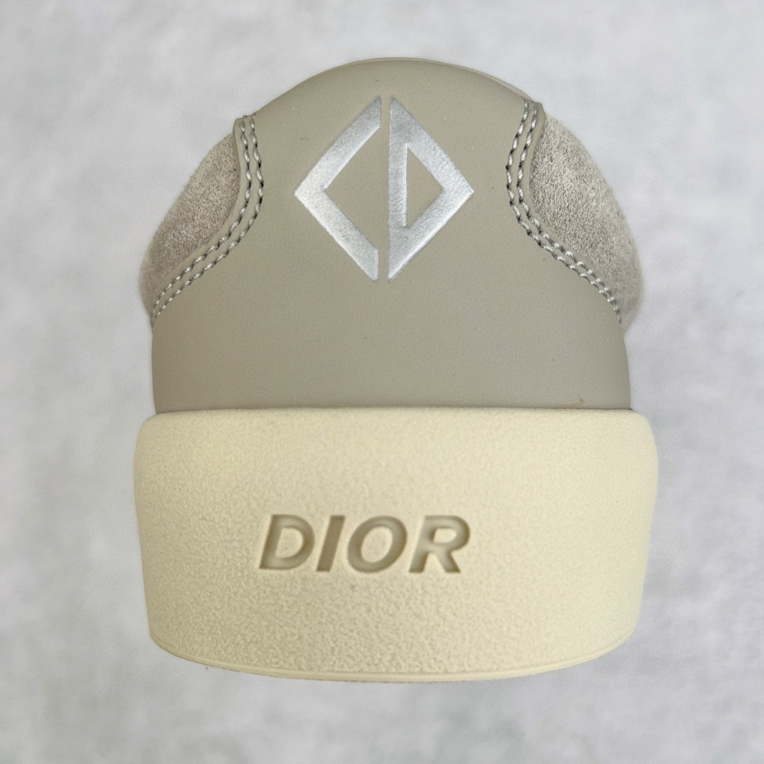 Dior 迪奥 B101皮革 低筒 休闲鞋 运动鞋 板鞋 德训鞋 男鞋 米灰色 3SN285ZRG_H161
