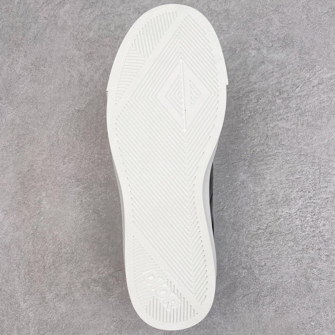 Dior 迪奥 B101皮革 低筒 休闲鞋 运动鞋 板鞋 德训鞋 男鞋 黑色 3SN285ZRH_H968
