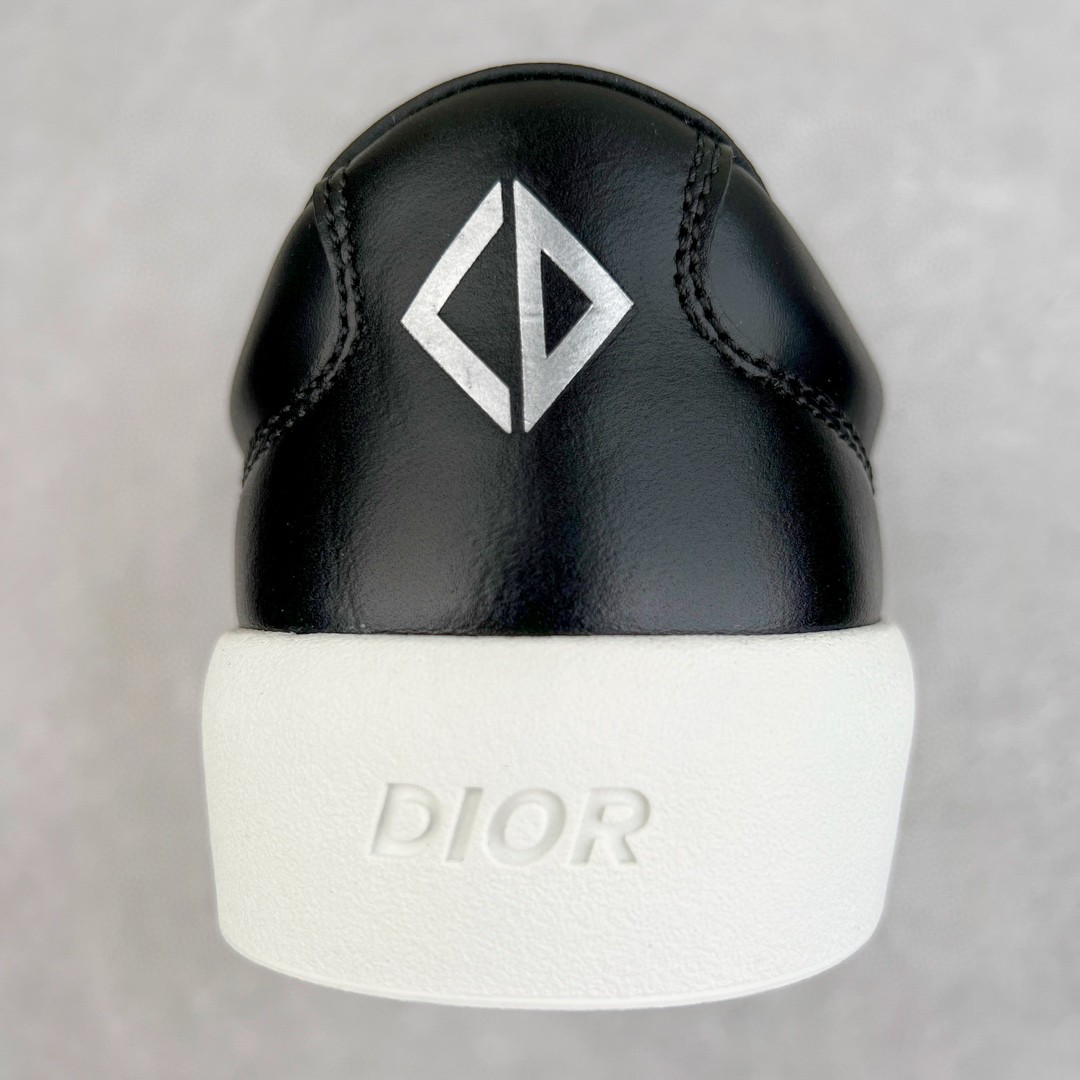 Dior 迪奥 B101皮革 低筒 休闲鞋 运动鞋 板鞋 德训鞋 男鞋 黑色 3SN285ZRH_H968