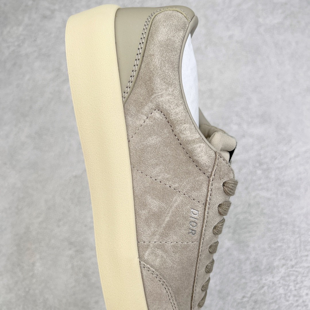 Dior 迪奥 B101皮革 低筒 休闲鞋 运动鞋 板鞋 德训鞋 男鞋 米灰色 3SN285ZRG_H161