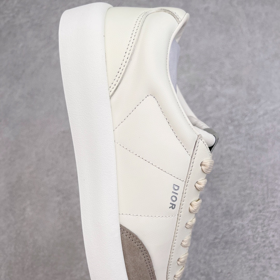 Dior 迪奥 B101皮革 低筒 休闲鞋 运动鞋 板鞋 德训鞋 男鞋 奶油白 3SN285ZRH_H068