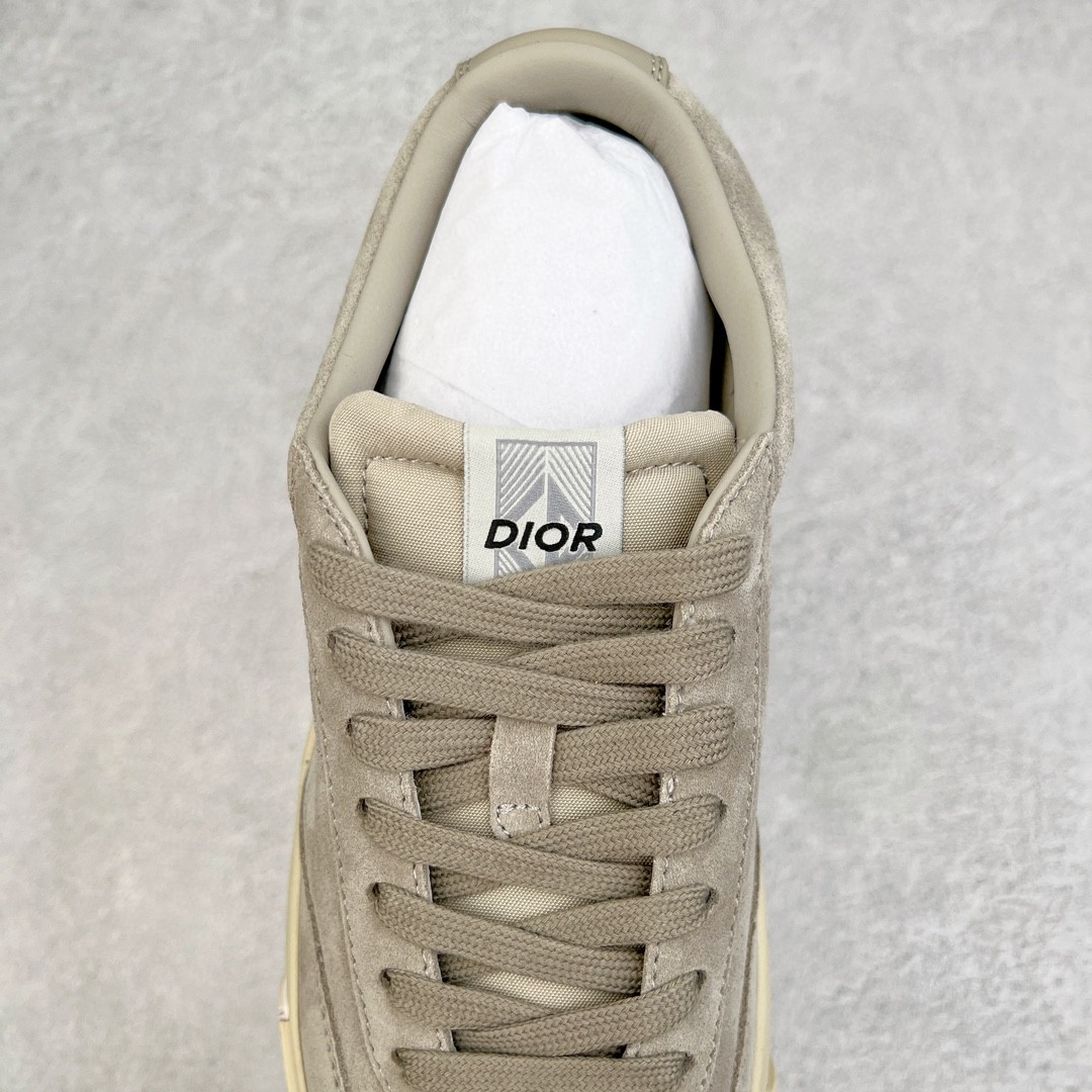 Dior 迪奥 B101皮革 低筒 休闲鞋 运动鞋 板鞋 德训鞋 男鞋 米灰色 3SN285ZRG_H161