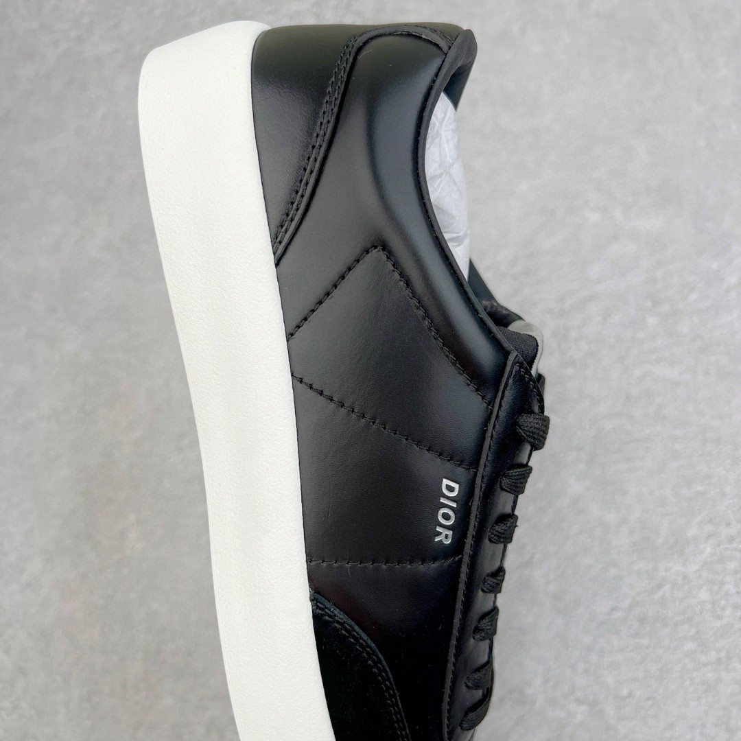 Dior 迪奥 B101皮革 低筒 休闲鞋 运动鞋 板鞋 德训鞋 男鞋 黑色 3SN285ZRH_H968