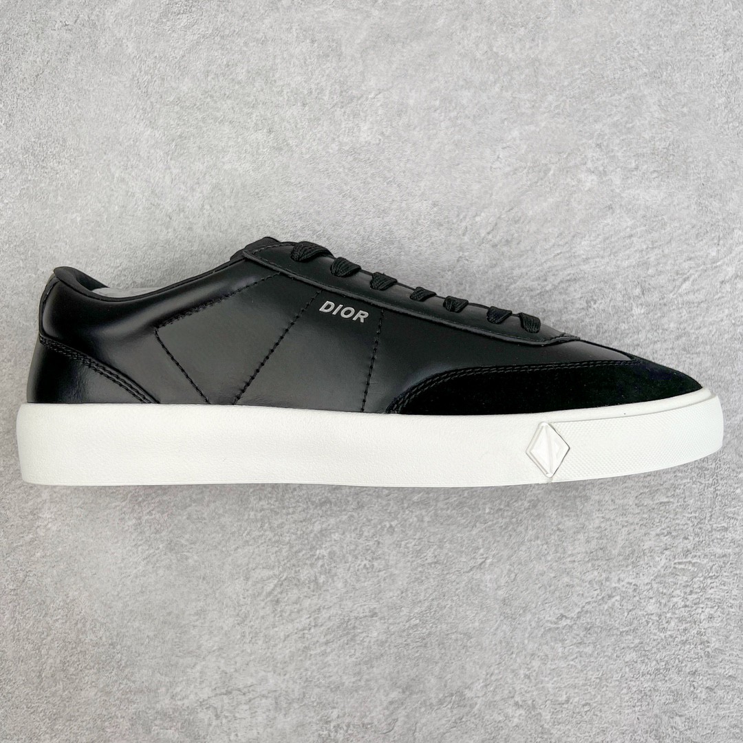 Dior 迪奥 B101皮革 低筒 休闲鞋 运动鞋 板鞋 德训鞋 男鞋 黑色 3SN285ZRH_H968