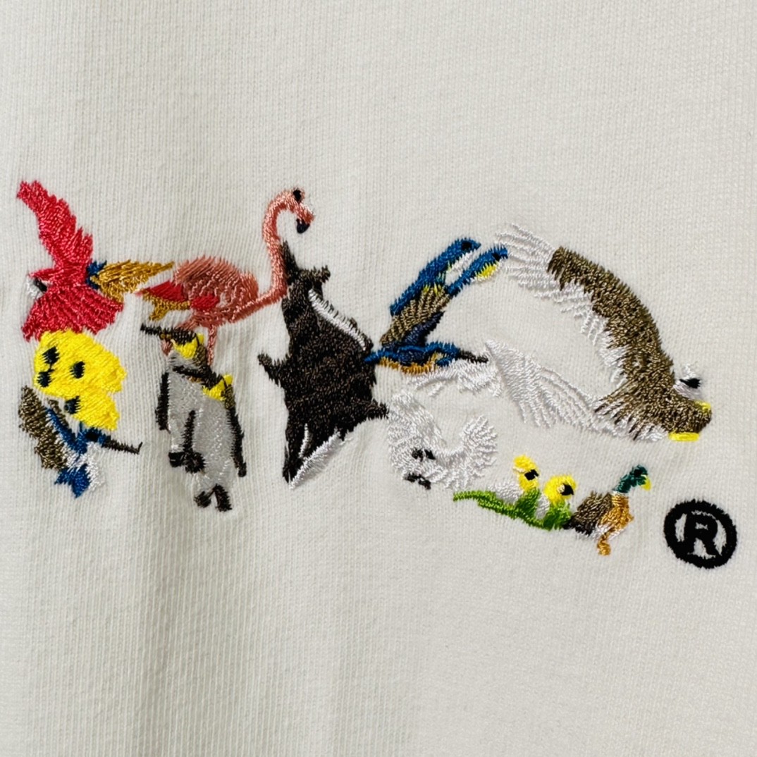 Supreme SS23 Week12 ANIMAL KINGDOM SS TOP 圆领字母 Logo 印花 短袖 T恤 男女同款 白色 SUP-SS23-223