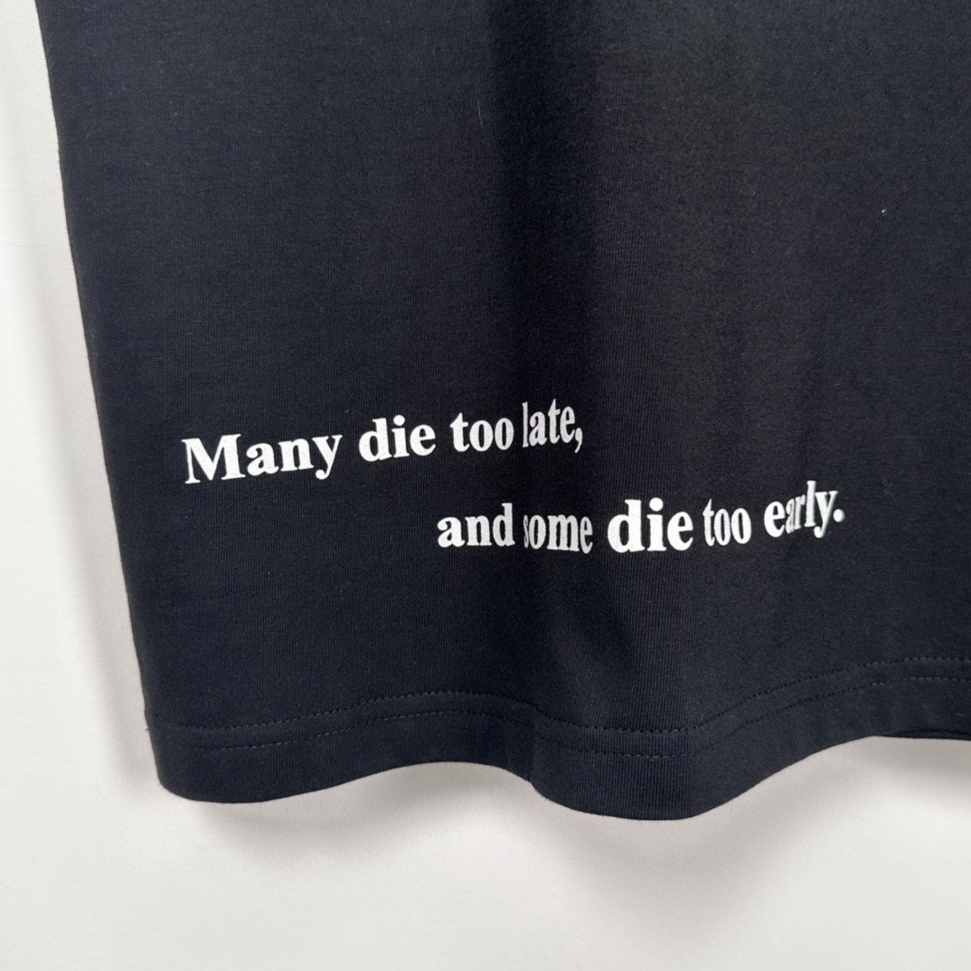 Supreme BERNADETTE CORPORATION 联名款SS23WEEK13 MONEY TEE 图案印花Logo 短袖 T恤 男女同款 黑色 SUP-SS23-223