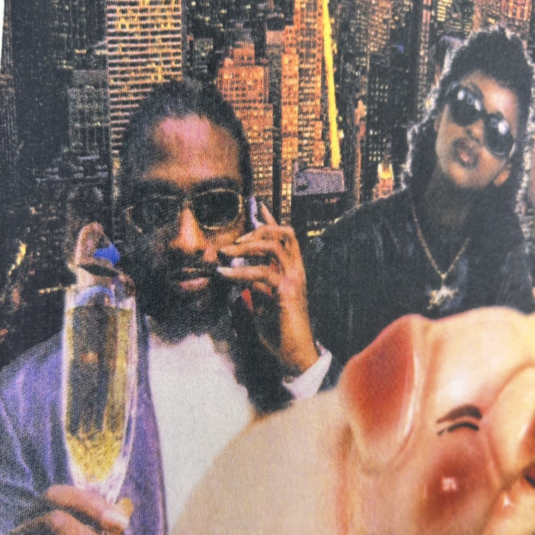 Supreme BERNADETTE CORPORATION 联名款SS23WEEK13 MONEY TEE 图案印花Logo 短袖 T恤 男女同款 白色 SUP-SS23-223