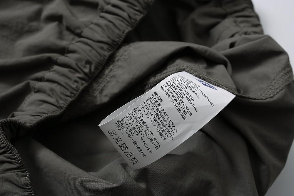 MADNESS 拼接松紧腰 短裤 宽松 裤子 夏款 男女同款 卡其色 深灰色 23SS-SP-D006-DG