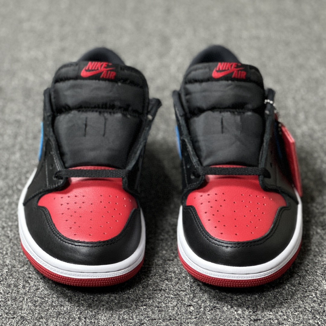 Jordan Air Jordan 1 Low OG UNC to Chicago AJ1 低筒 板鞋 运动鞋 休闲鞋 男鞋 黑蓝红 CZ0775-046