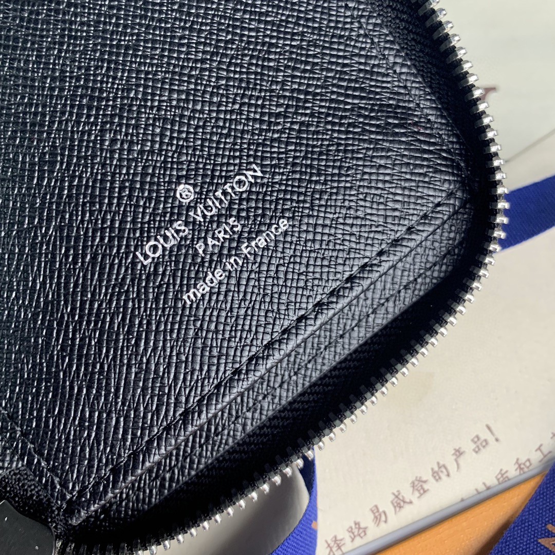 LOUIS VUITTON 路易威登 Zippy 拉链 长款 钱夹 钱包 卡包 名片夹 男女同款 灰黑色 M62295